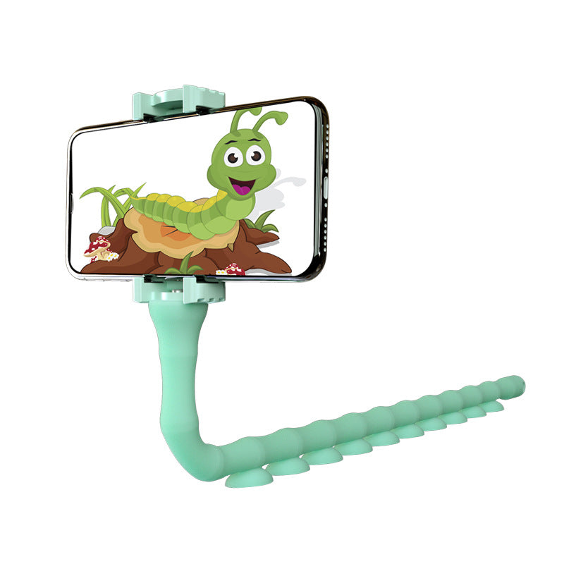 Mobile phone holder creative caterpillar mobile phone live stand