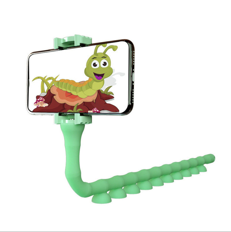 Mobile phone holder creative caterpillar mobile phone live stand