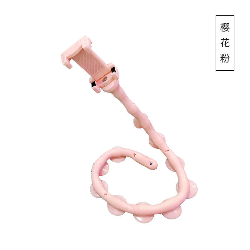 Creative caterpillar octopus lazy mobile phone bracket cute bedside desktop multi-function live selfie