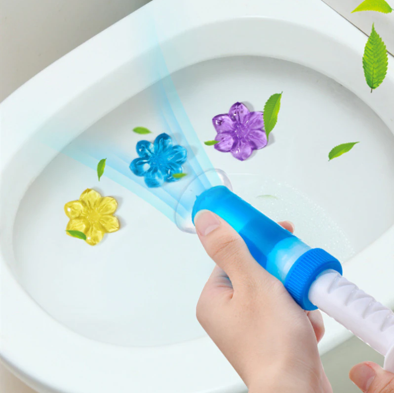 Toilet Flower Gel Deodorizer