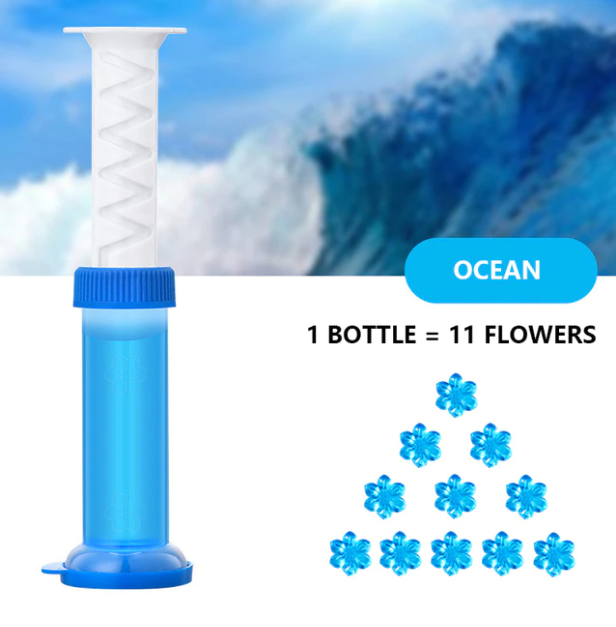 Toilet Flower Gel Deodorizer